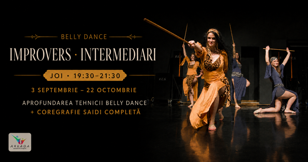Curs Belly Dance Cluj-Napoca – Saidi Improvers ARKADA Dance & Art